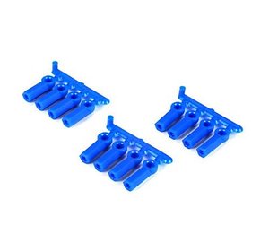 73375 RPM Heavy Duty Rod Ends (4-40, 12pcs) [BLUE]