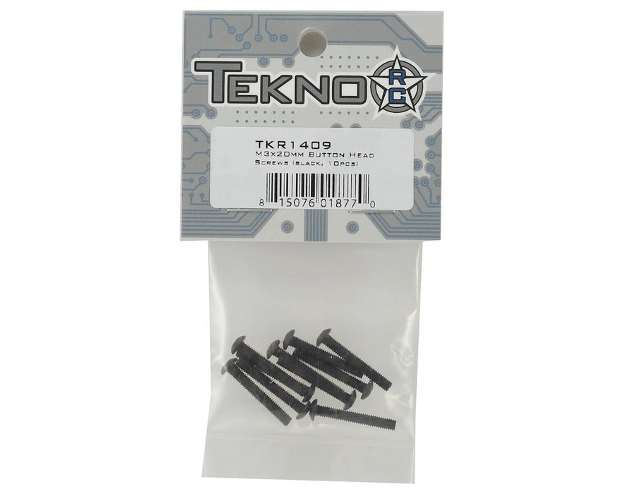 TKR1409 - Tekno RC 3x20mm Button Head Screws (10)