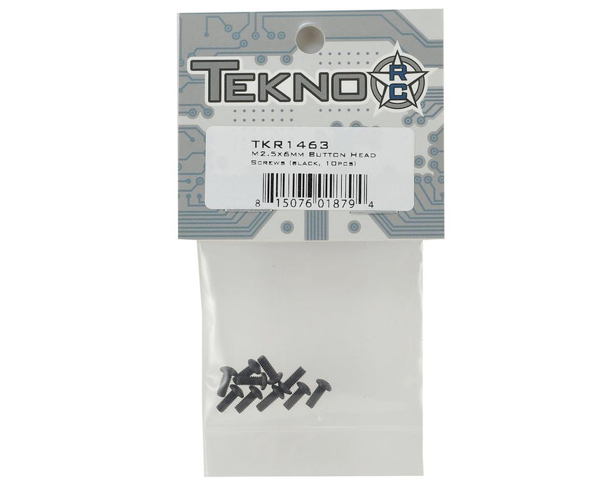 TKR1463 - Tekno RC 2.5x6mm Button Head Screws (10)