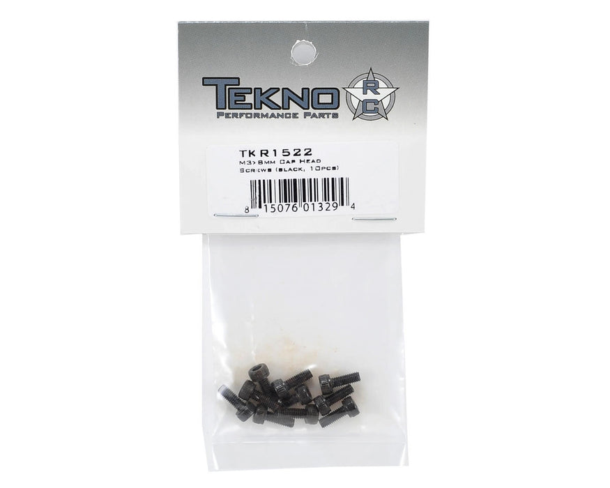 TKR1522 - Tekno RC 3x8mm Cap Head Screw (10)