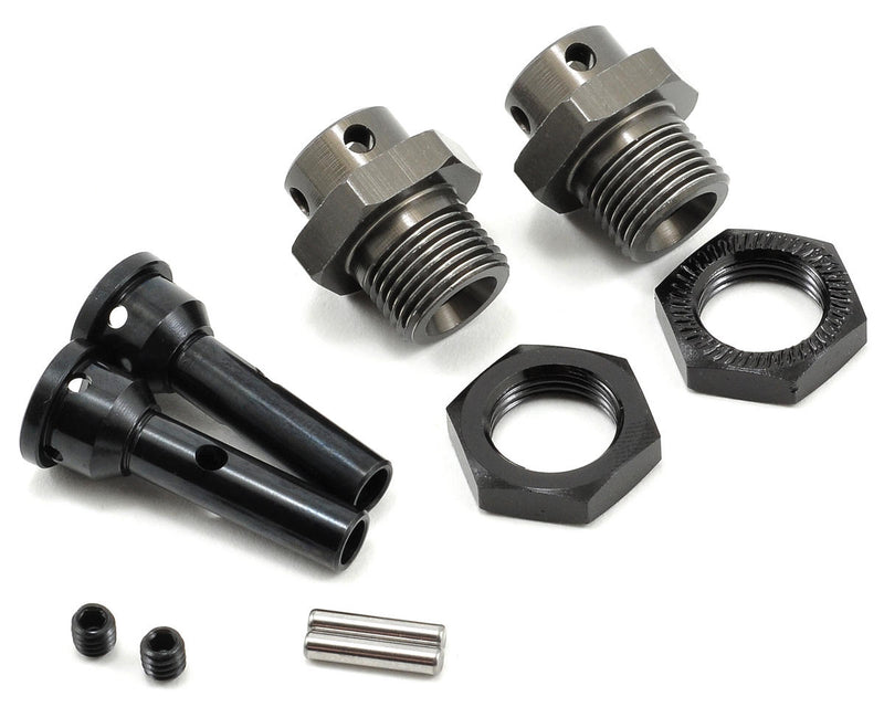 TKR1654-17 Tekno 17mm M6 Driveshaft Hub Adapter Set (Slash) (2)