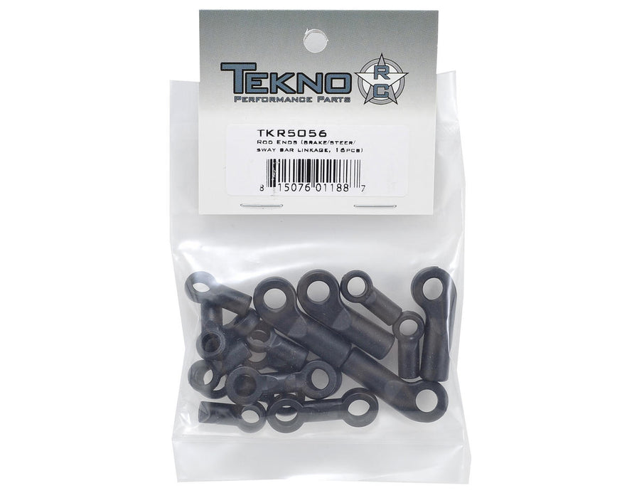 TKR5056 Tekno Rod Ends (brake/steering/sway bar linkage, 16pcs)