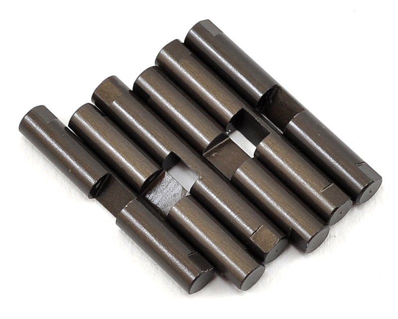 TKR5149A - Tekno – Differential Cross Pins (Aluminum, 6pcs, requires TKR5150 gears)