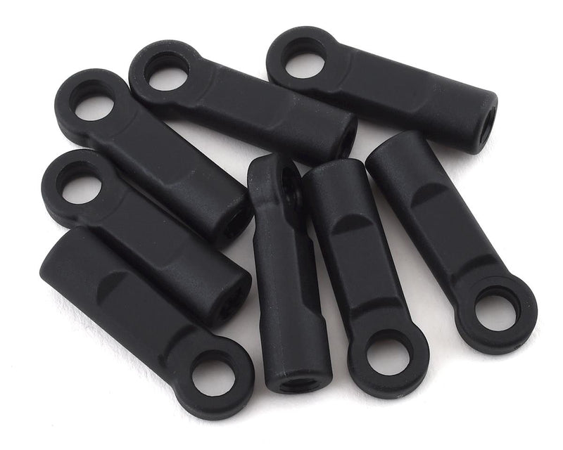 TKR5187B Tekno RC 6.8mm Straight Rod End Set (8) (Hard)