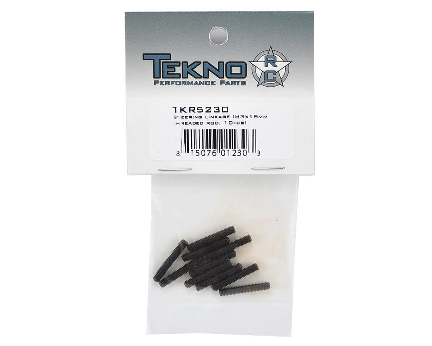 TKR5230 - Tekno RC 3x18mm Steering Servo Linkage Screw (10)