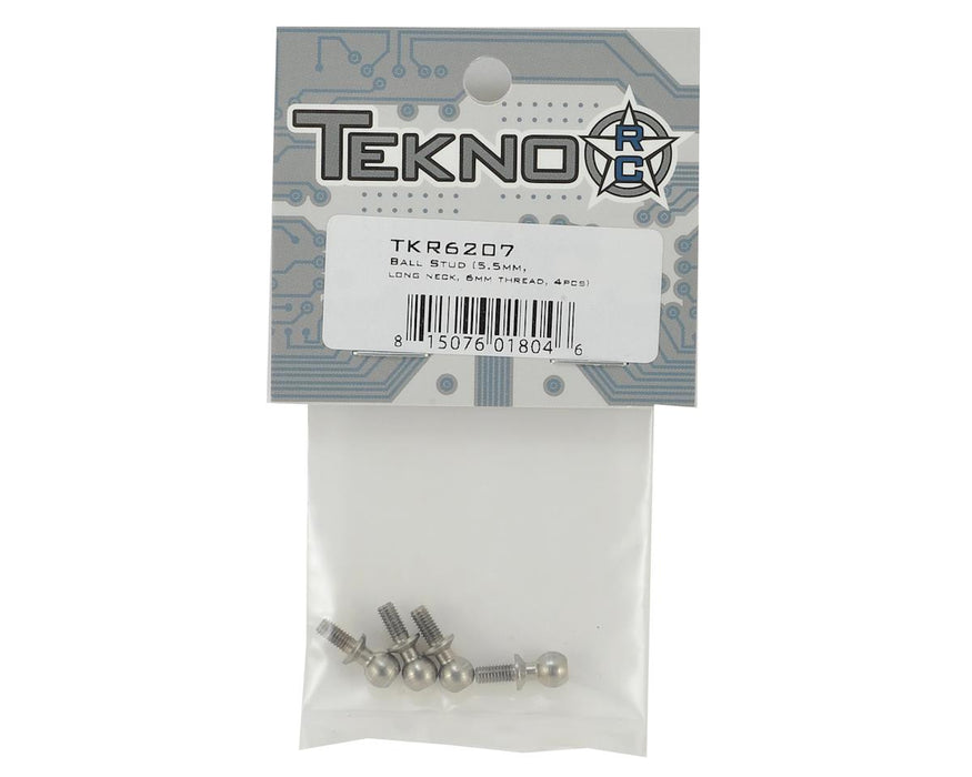 TKR6207 - Tekno RC 5.5x6mm Long Neck Ball Stud (4)