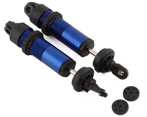 8961 - Shocks, GT-Maxx®, aluminum (blue-anodized) (fully assembled w/o springs) (2)