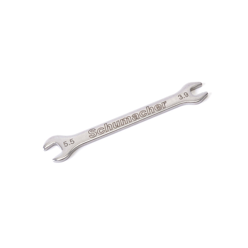 U4229 Schumacher STEEL SPANNER - 5.5MM/3.9MM