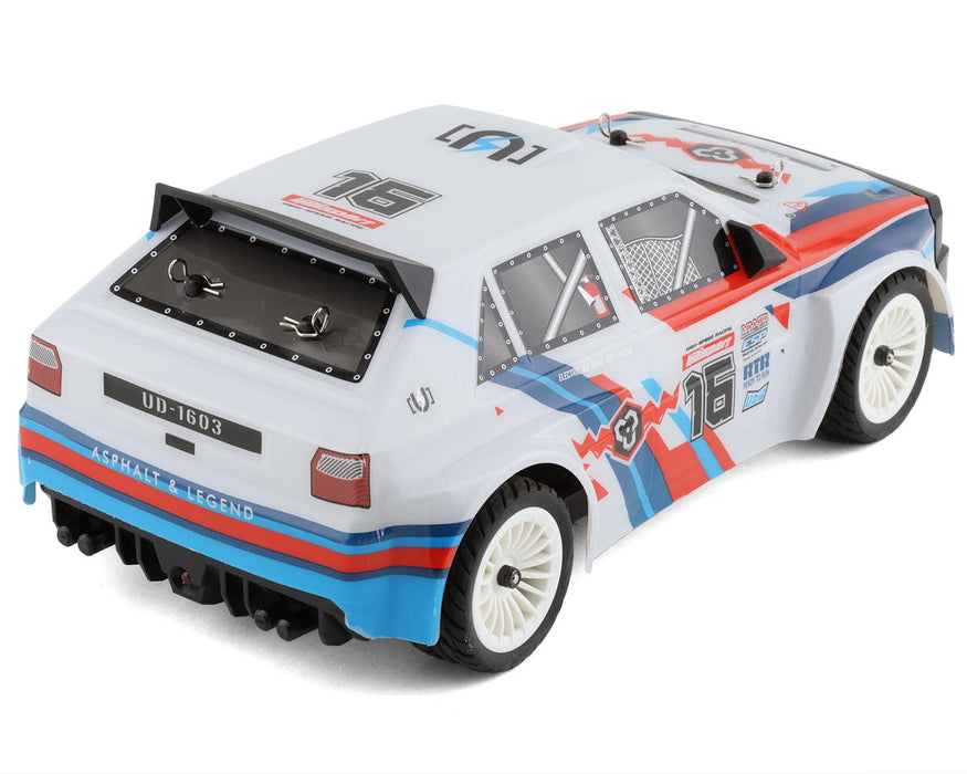 UD1603PRO UDI R/C Lancia Rally 1/16 4WD RTR Brushless On-Road RC Car w/Drift Tire
