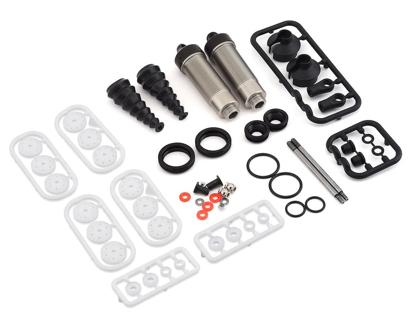 358207 Xray XB8E`24 Rear Shock Absorbers Zero Rebound - Complete Set
