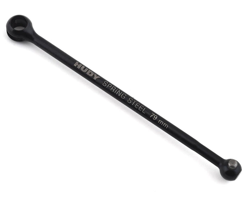 365432 Xray Central Drive Shaft 79mm with 2.5mm Pin Hudy Spring Steel