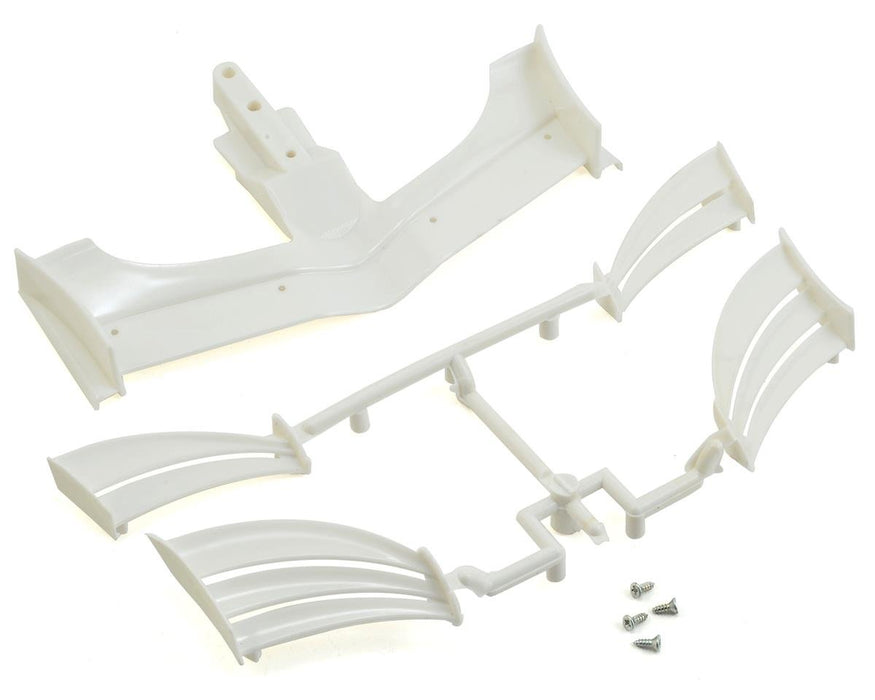 371203 Xray X1 Composite Adjustable Front Wing White ETS Approved