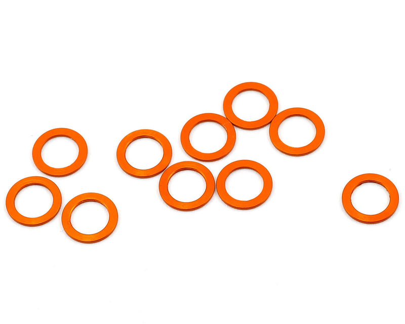 373120-O Xray Alu Shim 5.3x7.8x0.5mm Orange