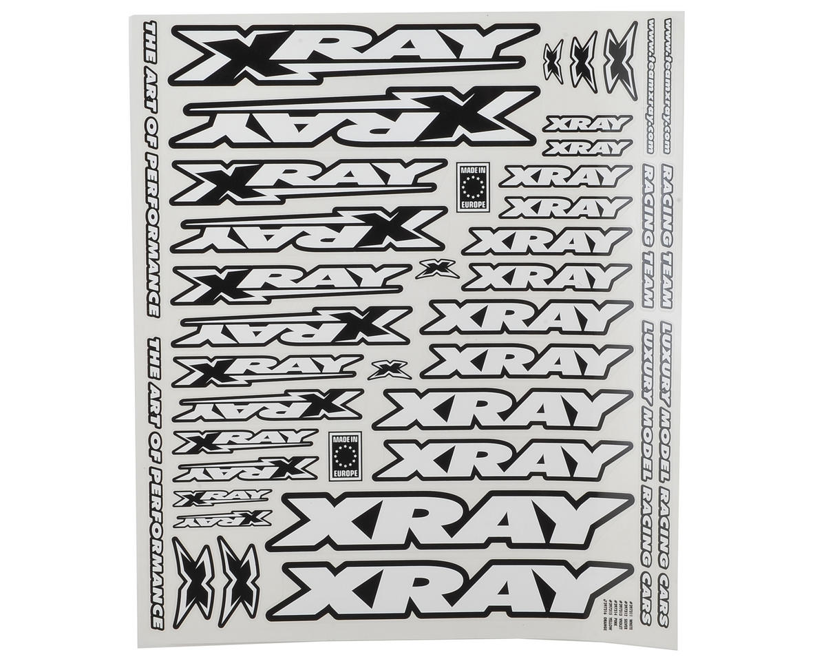 397311 Xray Xray Sticker for Body White — 997 RC Raceway