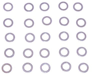 60-201 - Hyperdrive 1/8 x .010 Brass Shims (25)