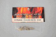 MSM-019 Pro 1/8" Inline Axles, Shims and Nuts